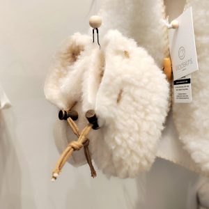Scarpette in lana per neonati Scarpe emo per pelli di lana per neonati