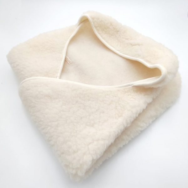wollen wikkeldeken baby Woolskins