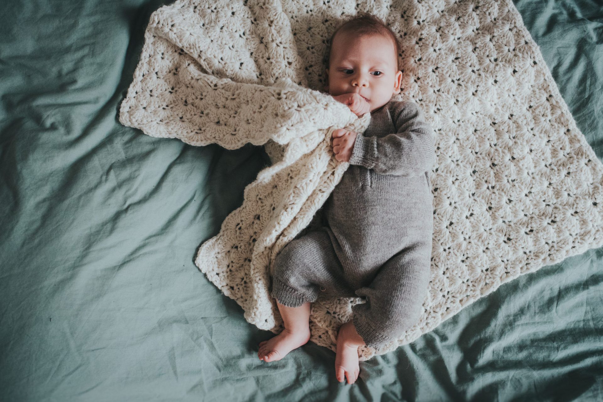 Baby Deken | Ecru - Woolskins