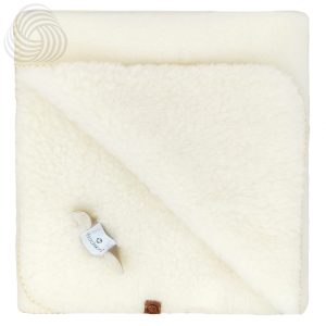 Wool Crib Blanket / Baby Blanket – Thumbled Woolskins