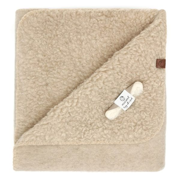 Crib blanket wool Woolskins Alwero