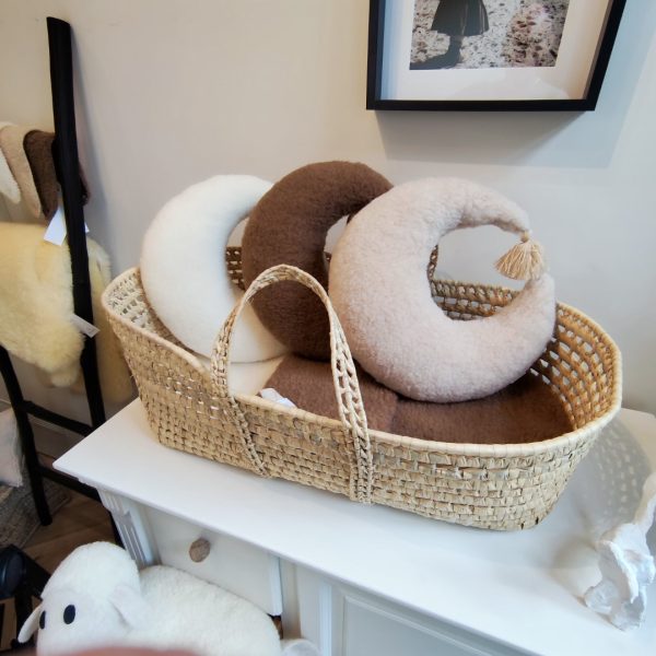 Cuscino per neonati in lana Cuscino decorativo per la cameretta dei bambini Woolskin