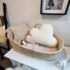 Wollen baby kussen sierkussen babykamer Woolskins