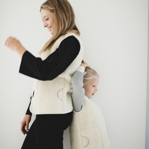 A Baby Brand wool vest