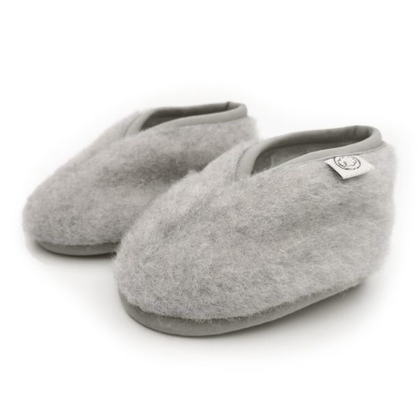 Chaussures de bébé en laine, pantoufles pour bébé