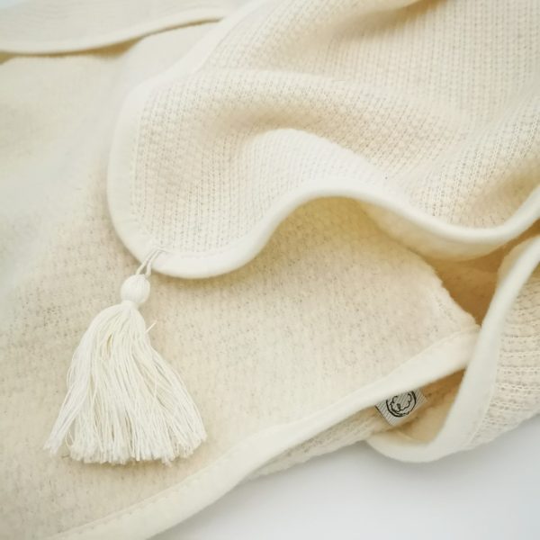 Couverture de berceau Alwero en laine Woolskins