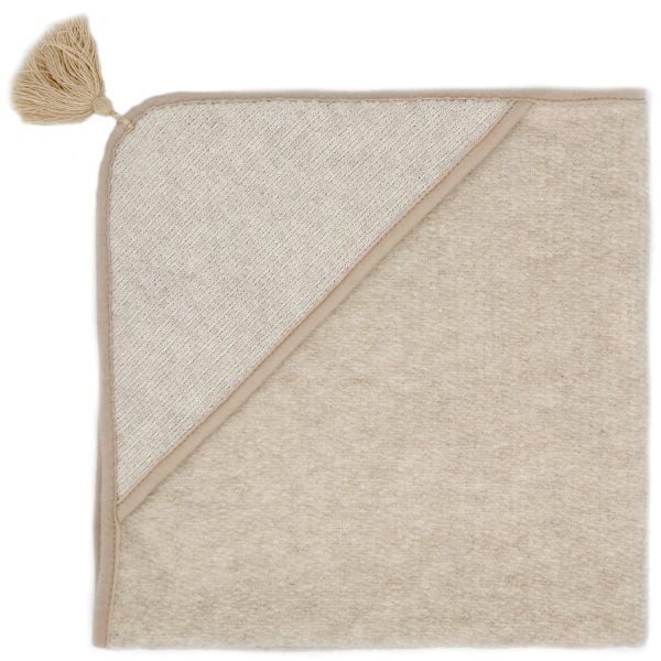 Woolen Wrap-tæppe / hættetæppe til babyuldskind