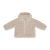 Manteau bébé en laine A Basic Brand Woolskins beige
