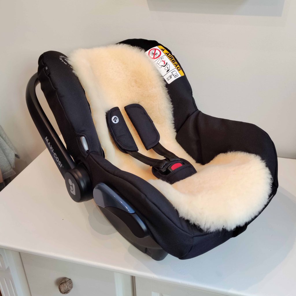 Sheepskin Insert Cushion for Maxi Cosi & Car Seat Woolskins