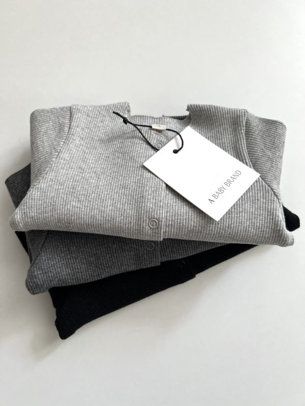 A Basic Brand Babykjleding Chemise gilet côtelée