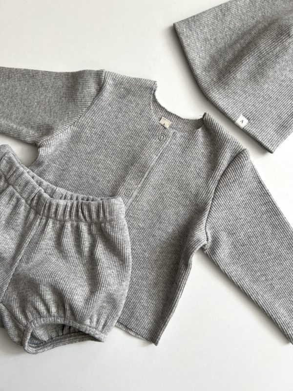A Basic Brand Babykjleding Chemise gilet côtelée