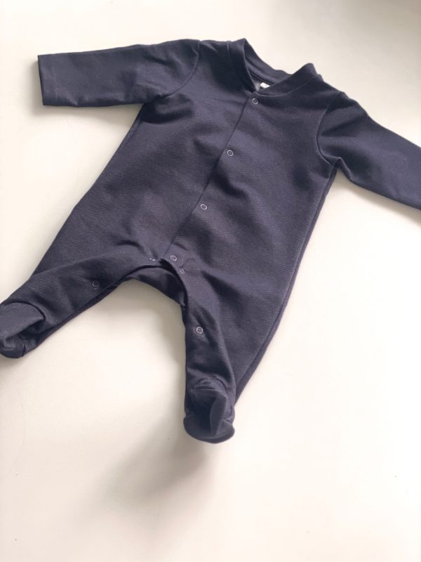 Eine Basic-Marke – Woolskins – Baby-Anzug, Denim-Jeans-Kleidung für Babys