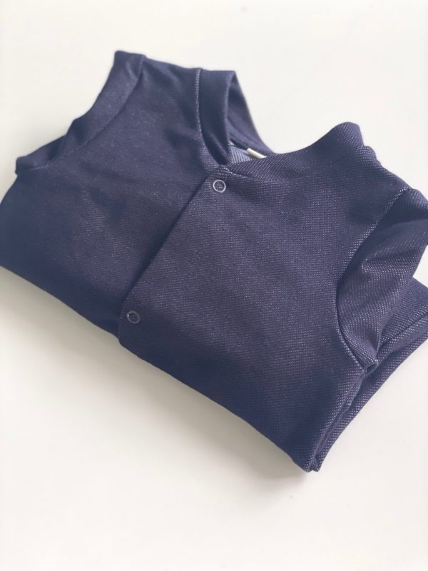 A Basic Brand - Woolskins - Babypak denim spijkerkleding baby