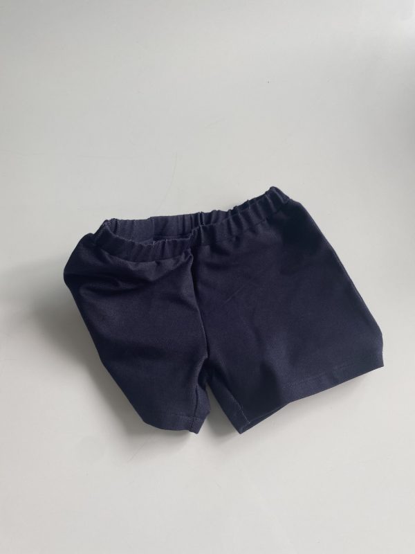 A Basic Brand - Baby denim shorts - Woolskins