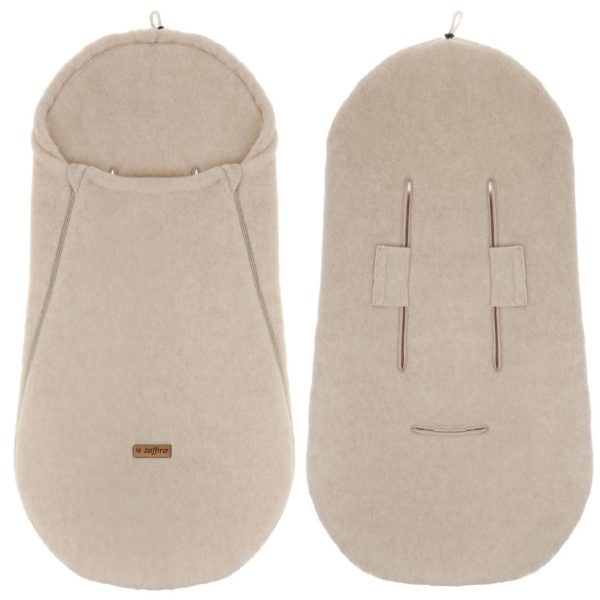 Zaffiro | Woolen Footmuff - Sleeping Bag for Buggy and Carrycot