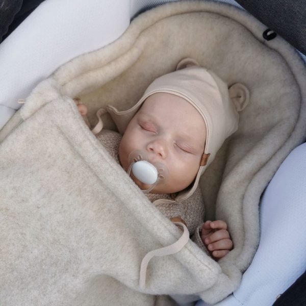 Zaffiro | Woolen Footmuff - Sleeping Bag for Buggy and Carrycot