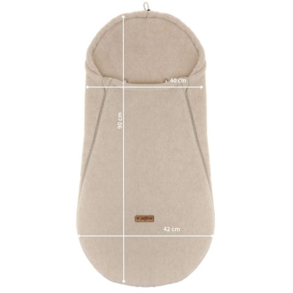 Zaffiro | Woolen Footmuff - Sleeping Bag for Buggy and Carrycot