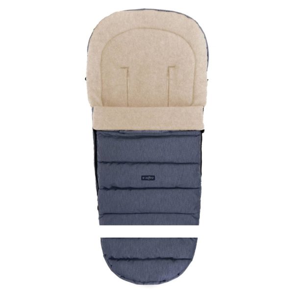 Zaffiro wool Footmuff sleeping bag wool - Woolskins