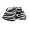 Wollen Babyslofjes Woolskins zebra