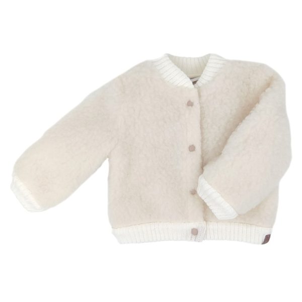 Wollen Jas Baby Bomber jas Wollen Babyjas Woolskins