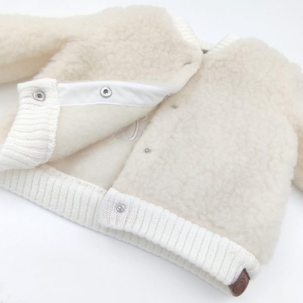 Wollen Jas Baby Bomber jas Wollen Babyjas Woolskins