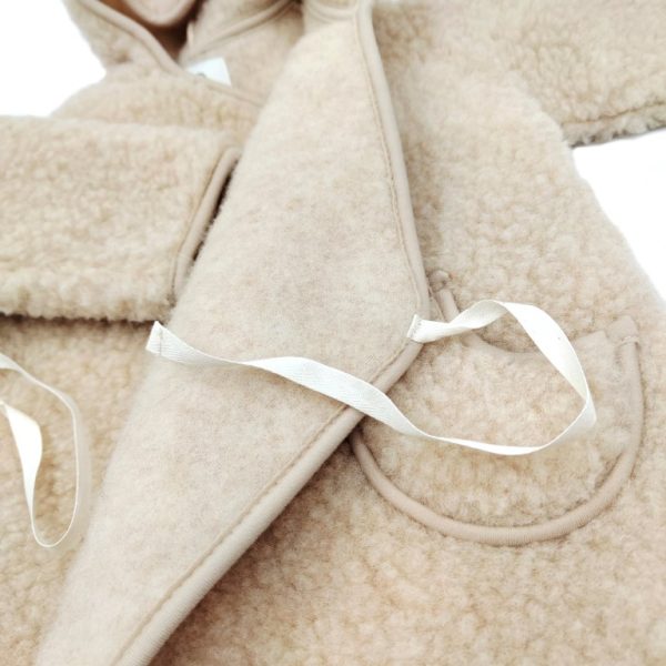 Wollen babyjasje Woolskins kimonojas wol
