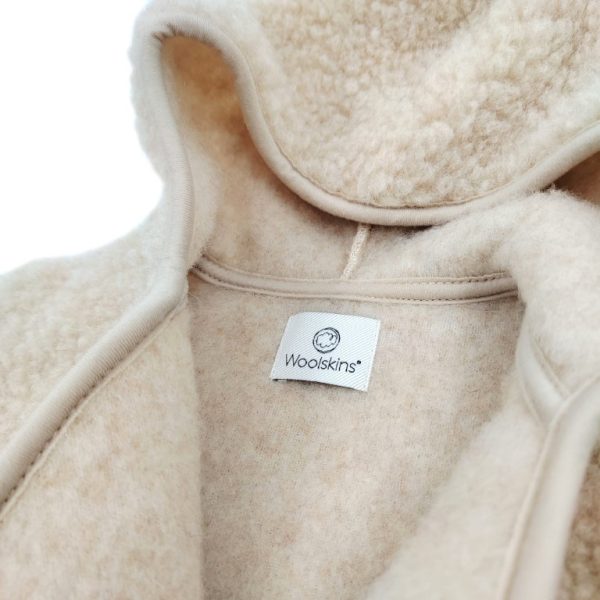 Wollen babyjasje Woolskins kimonojas wol