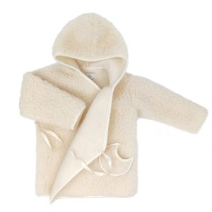 Wollen babyjasje Woolskins kimonojas wol