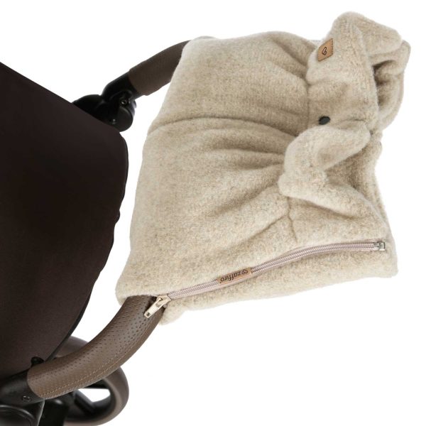 handwarmers, kinderwagen, schapenwol, moeders, wandeling zaffiro Woolskins