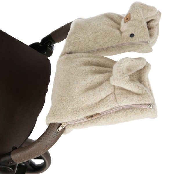 handwarmers, kinderwagen, schapenwol, moeders, wandeling zaffiro Woolskins