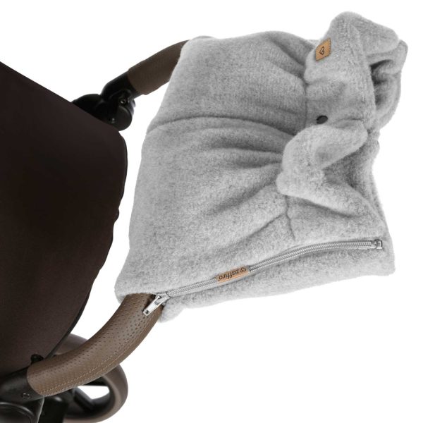 handwarmers, kinderwagen, schapenwol, moeders, wandeling zaffiro Woolskins