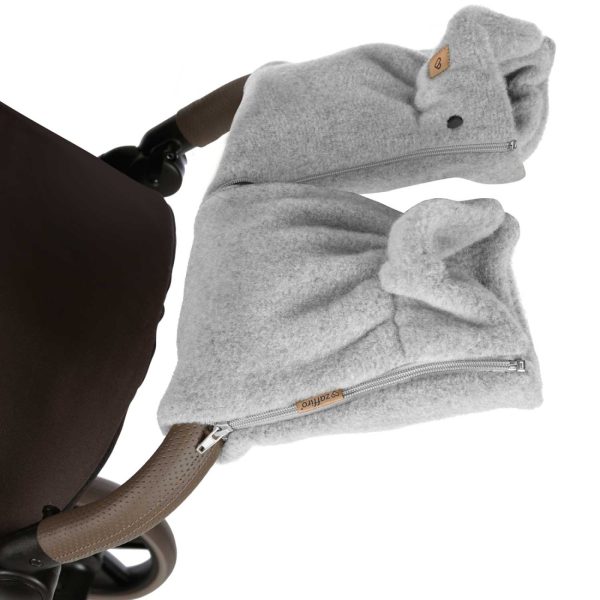 handwarmers, kinderwagen, schapenwol, moeders, wandeling zaffiro Woolskins