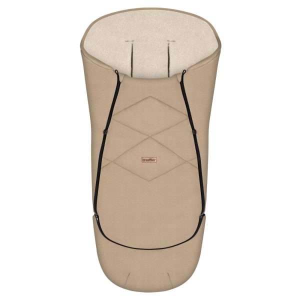 Zaffiro | Wollen Voetenzak 0-4 jaar EverGrow | Beige
