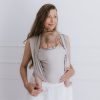 Multifunctionele Draagdoek voor baby - Zaffiro 'Be Close'| Katoen Beige