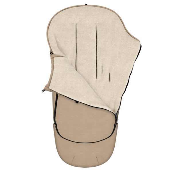 Zaffiro | Wollen Voetenzak 0-4 jaar EverGrow | Beige