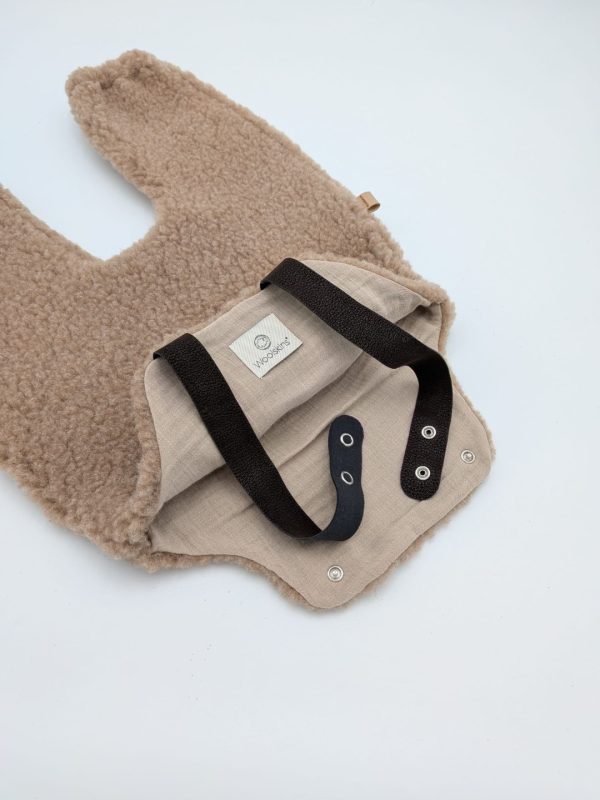 Wollen overall broek baby 100% wol met verstelbare eco-leder bandjes – Woolskins Wollen overall broek baby 100% wol met verstelbare eco-leder bandjes – Woolskins