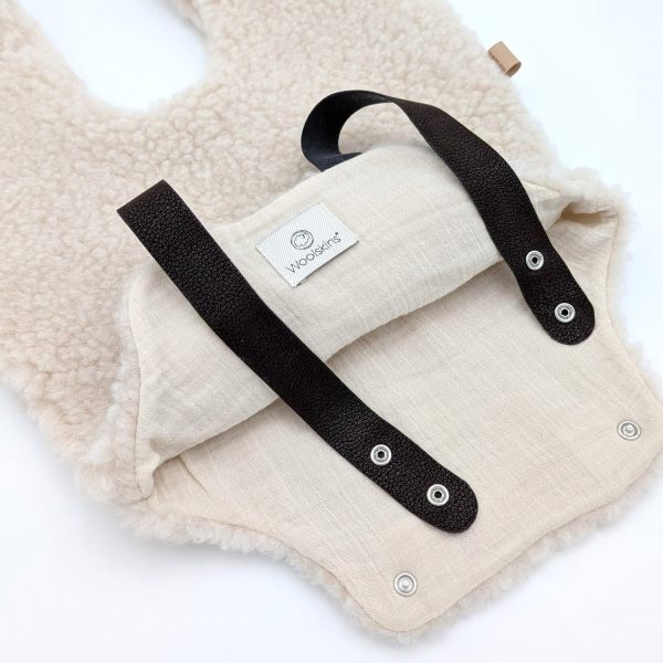 Wollen overall broek baby 100% wol met verstelbare eco-leder bandjes – Woolskins Wollen overall broek baby 100% wol met verstelbare eco-leder bandjes – Woolskins