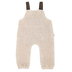 Wollen overall broek baby 100% wol met verstelbare eco-leder bandjes – Woolskins