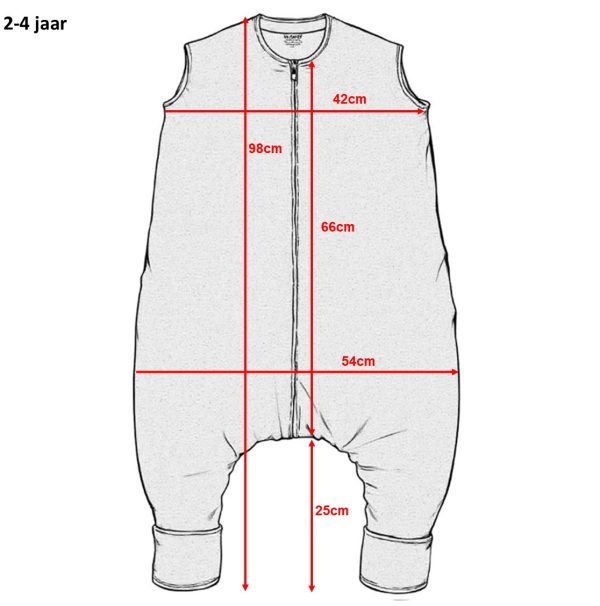 Woolskins wollen babyslaapzak van 100% Europese wol met pijpjes en omslagboorden, ideaal voor baby’s en peuters, temperatuurregulerend en hypoallergeen