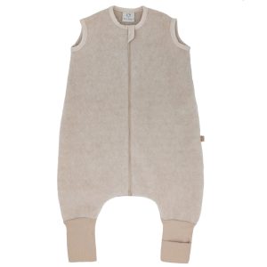 Wollen slaapzak baby en peuter Woolskins wollen babyslaapzak van 100% Europese wol met pijpjes en omslagboorden, ideaal voor baby’s en peuters, temperatuurregulerend en hypoallergeen