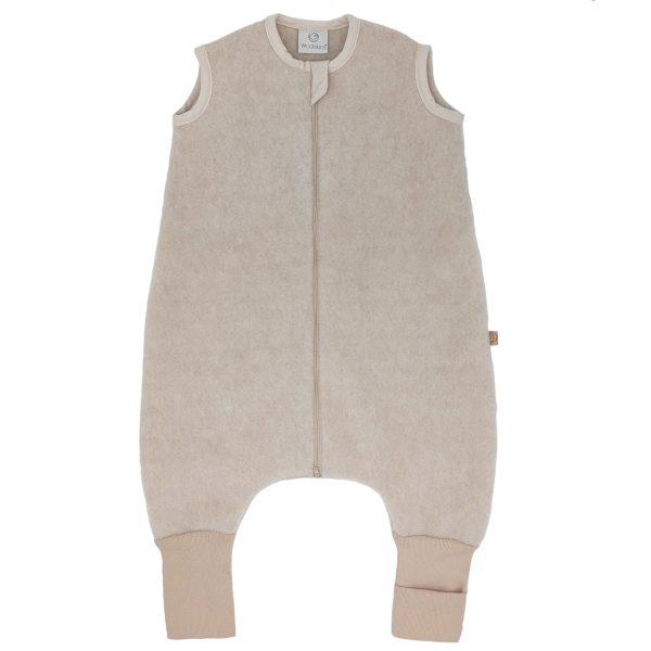 Wollen slaapzak baby en peuter Woolskins wollen babyslaapzak van 100% Europese wol met pijpjes en omslagboorden, ideaal voor baby’s en peuters, temperatuurregulerend en hypoallergeen