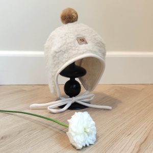 Wollen babymuts Woolskins zaffiro