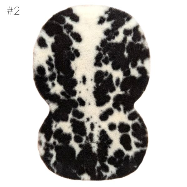 Spotted sheepskin for stroller baby Woolskins