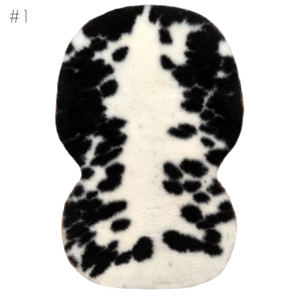 Spotted sheepskin for stroller baby Woolskins