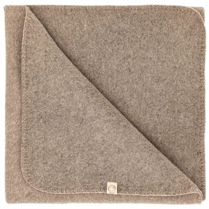 Wollen Wiegdeken Baby Woolskins hazelnoot