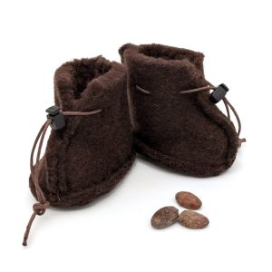 Wollen babyslofjes Woolskins emo