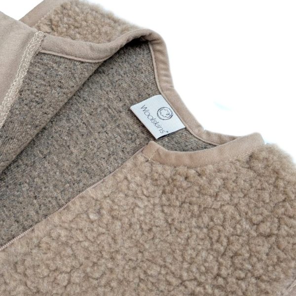 Wollen slaapzak Wol Baby Peuter Woolskins Bruin Wollen slaapzak Wol Baby Peuter Woolskins Bruin