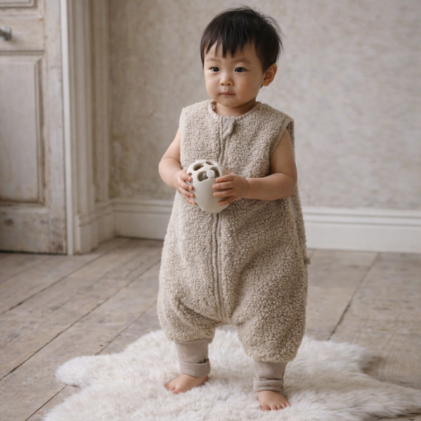 Wollen slaapzak Wol Baby Peuter Woolskins Bruin Wollen slaapzak Wol Baby Peuter Woolskins Bruin