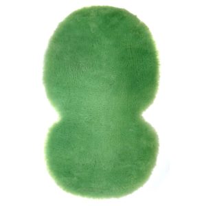Schapenvacht voor buggy en kinderwagen groen Woolskins