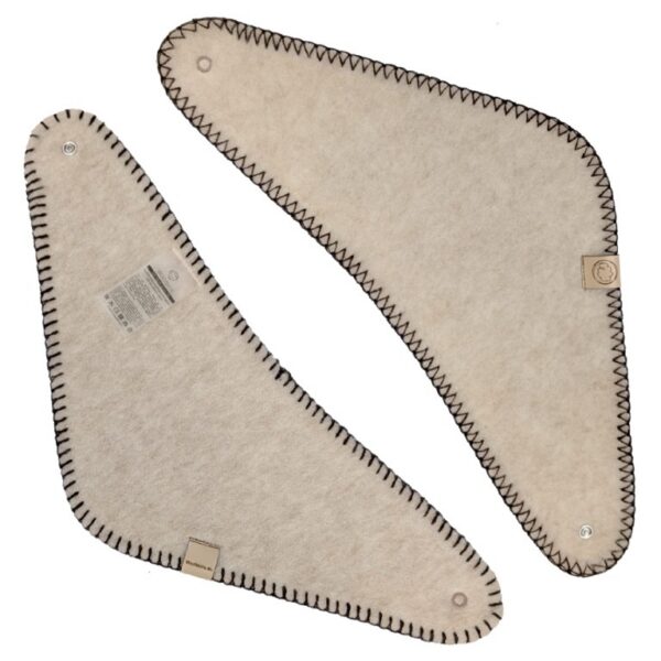 Babysjaaltje Wol ecru Woolskins